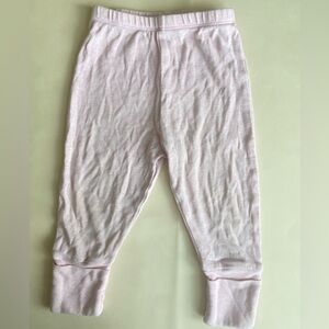 Organic Baby Girl Leggings Convertible Feet